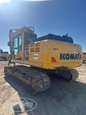 Back of used Komatsu in yard